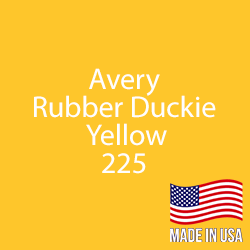 Avery - Rubber Duckie - 225 - 12" x 24" Sheet