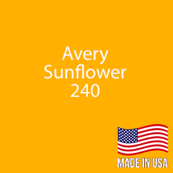 Avery - Sunflower - 240 - 12" x 24" Sheet