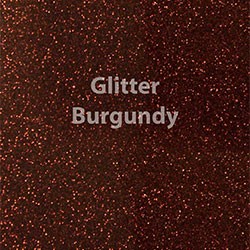 Siser GLITTER Burgundy - 24"x12" Sheet 