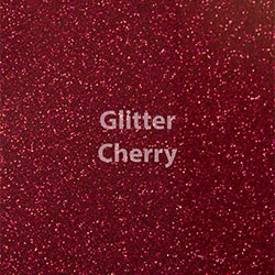 Siser GLITTER Cherry - 12"x12" Sheet