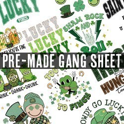 Gang Sheet #0013 St Patricks Day