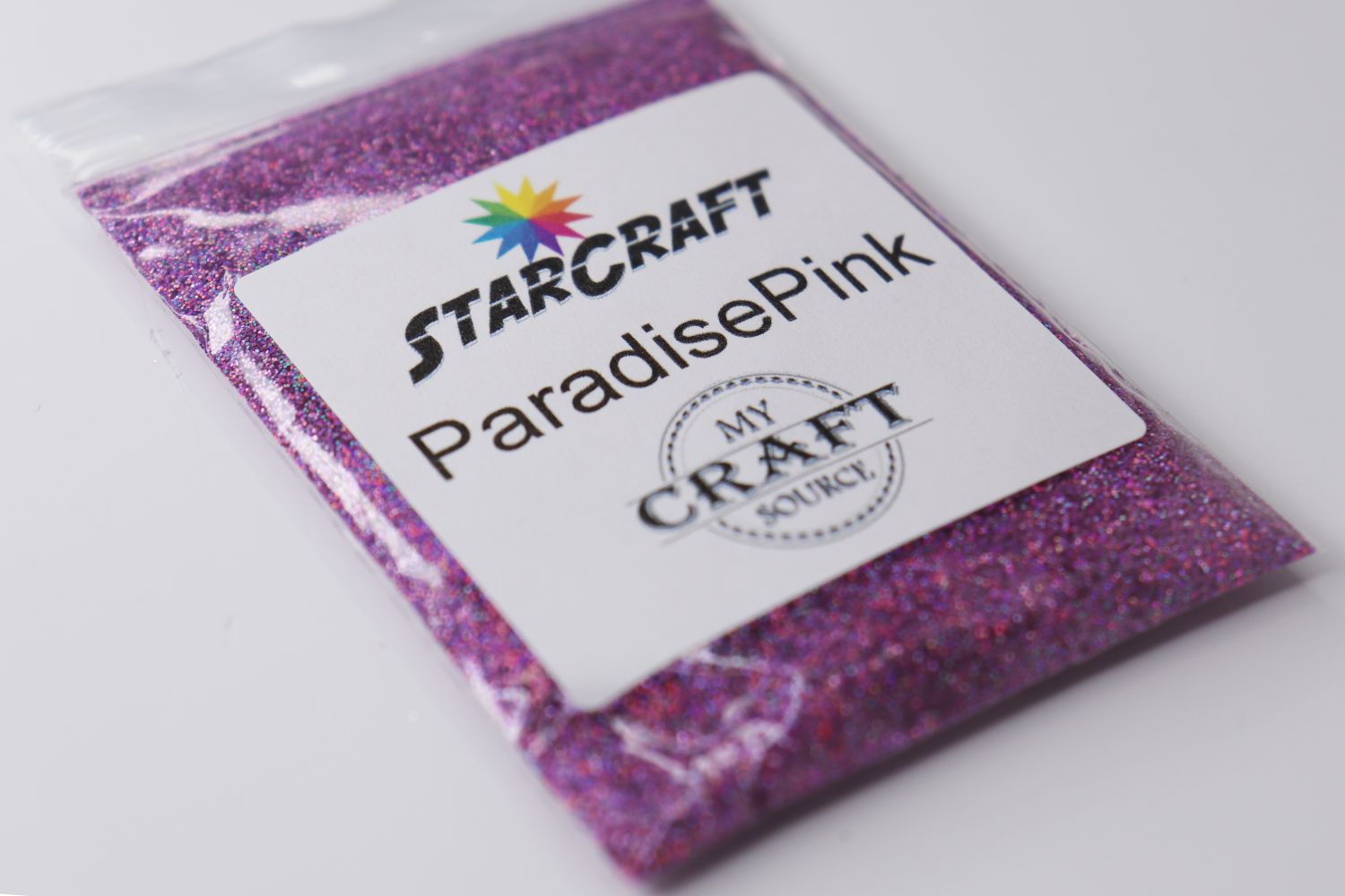 StarCraft Holographic Glitter - Paradise Pink - 0.5 oz