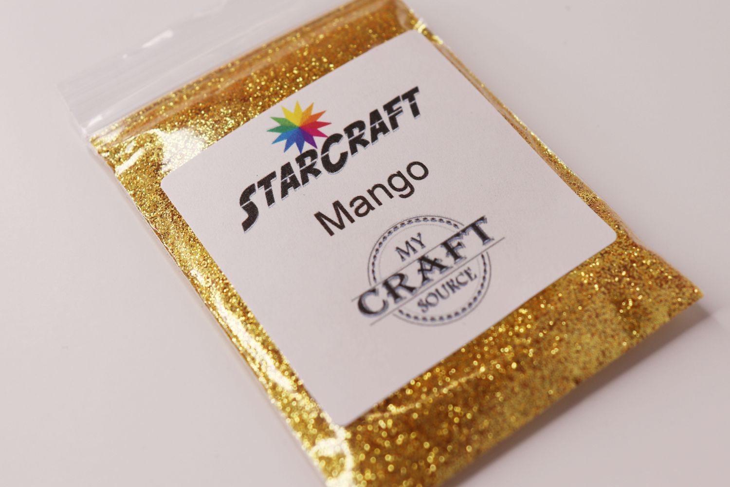 StarCraft Metallic Glitter - Mango - 0.5 oz