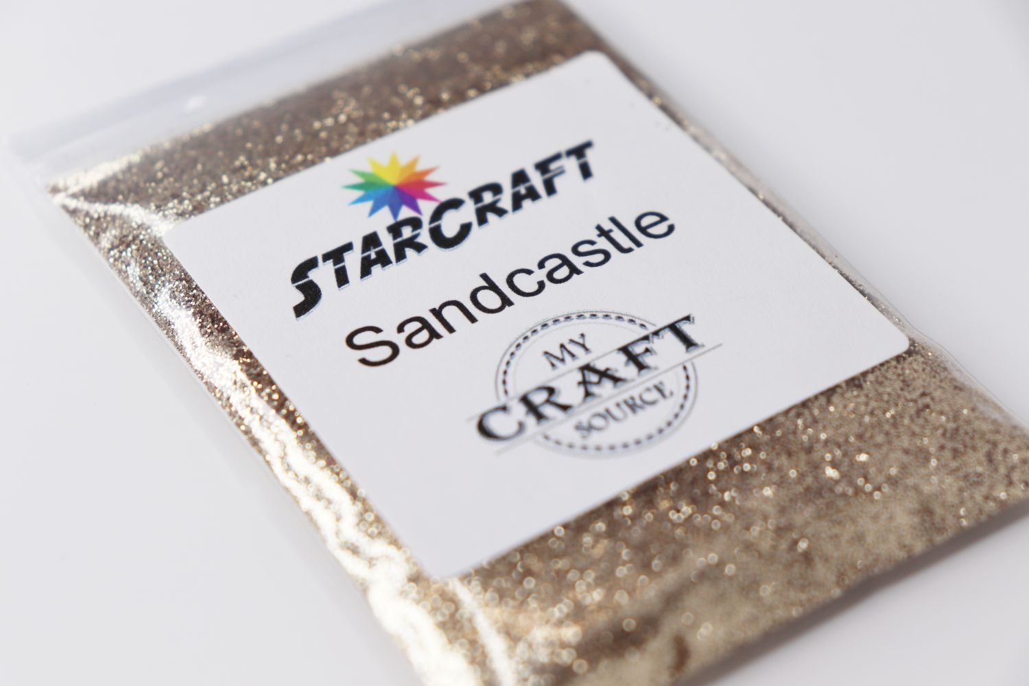 StarCraft Metallic Glitter - Sandcastle - 0.5 oz