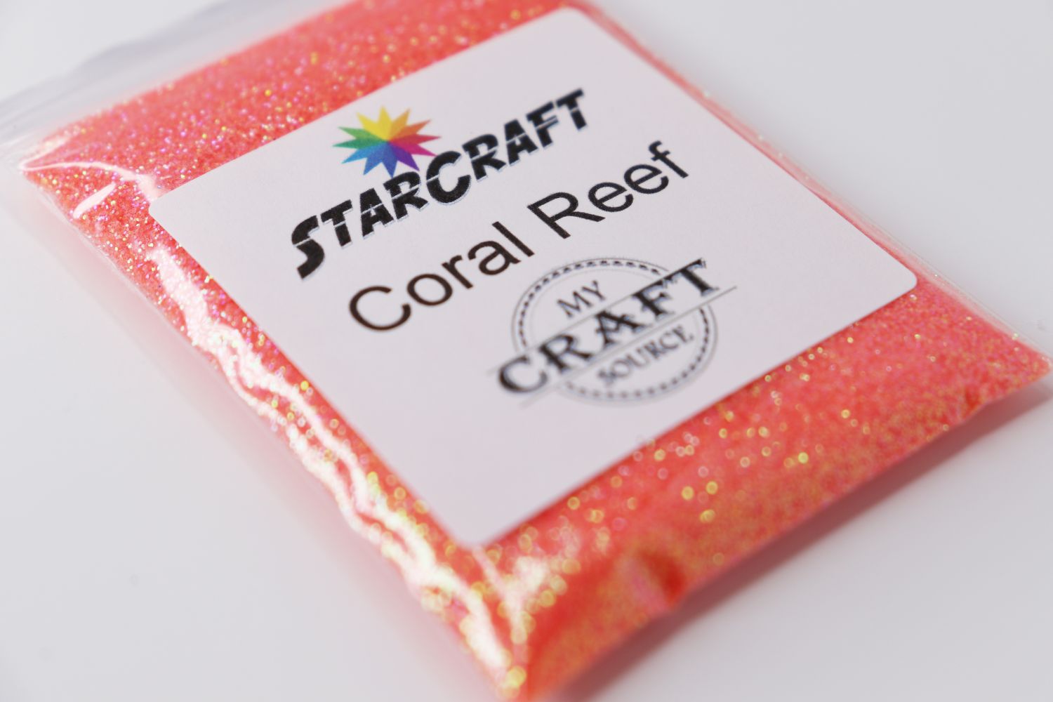 StarCraft Neon Glitter - Coral Reef - 0.5 oz