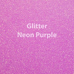 Siser GLITTER Neon Purple - 24"x12" Sheet