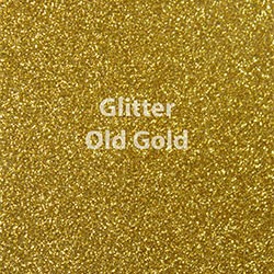 Siser GLITTER Old Gold - 12"x1yd roll