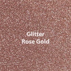 Siser GLITTER Rose Gold - 24"x12" Sheet