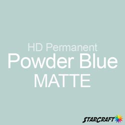 StarCraft HD Permanent Adhesive Vinyl - MATTE - 12" x 5 Foot - Powder Blue