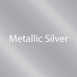 StarCraft SD Matte Removable Adhesive Vinyl - Metallic Silver - 12" x 24" Sheets