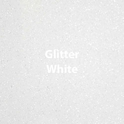 Siser GLITTER White - 5 FOOT  x 12" Rolls