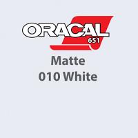 Oracal 651 - 010 White (Matte) - 12"x12" Sheet  (ALTERNATIVE)