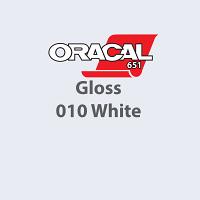 Oracal 651 - 010 White (Gloss) - 12"x24" Sheet  (ALTERNATIVE)