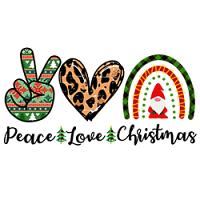 #1035 - Peace Love Christmas