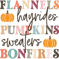 #1071 - Hayrides, Sweaters, Flannels, etc!