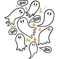 #1102 - Boo Ghosts