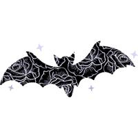 #1126 - Floral Bat