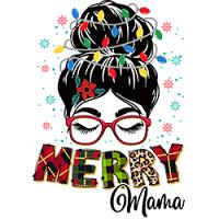 #1231 - Merry Mama Bun