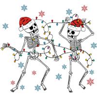 #1310 - Merry Dancing Skeletons