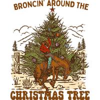 #1390 - Broncin' Around the Christmas Tree