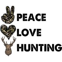 #0142 - Peace Love Hunting Words