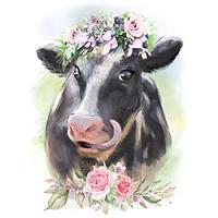 #0163 - Floral Farm Cow