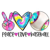 #0176 - Peace Love Baseball