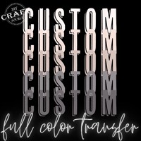 Custom Full Color Transfer