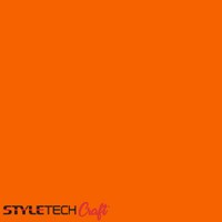 Tape Technologies Fluorescent Cast - Fluorescent Orange - 12"x24" Sheet