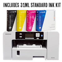 Sawgrass SG500 Sublimation Printer with Standard SubliJet-UHD Ink Package