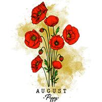#0201 - August Poppy
