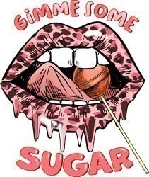 #1445 - Gimme Some Sugar Leopard Lip