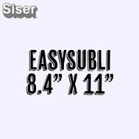 8.4" x 11" Sheet of EasySubli 