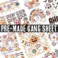 Gang Sheet #0001 Retro Halloween
