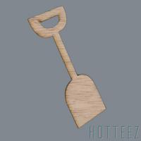 Wood Blank - Shovel - 3 inch