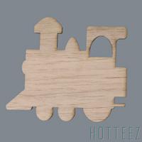 Wood Blank - Train - 3 inch