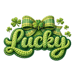 #3322 - Knit-ly Lucky