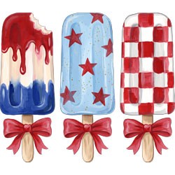 #3411 - Stars, Stripes & Pops