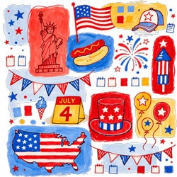 #3413 - American Celebration