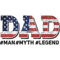 #0604 - Dad Man Myth Legend