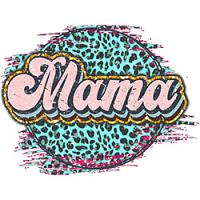 #0664 - Mama Blue Leopard