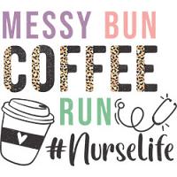 #0665 - Messy Bun Nurse Life