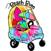 #0899 - Beach Bum Car