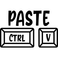 #0906 - Paste CTRL V Keys