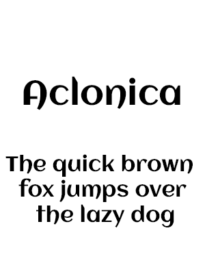 Aclonica