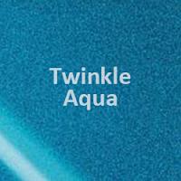 Siser TWINKLE - Aqua - 20"' x 12" Sheet