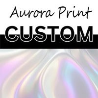 Custom White Aurora ColorPrint PU HTV