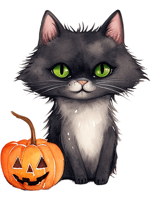 Black Cat Pumpkin