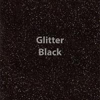 Siser GLITTER Black - 12"x12" Sheet