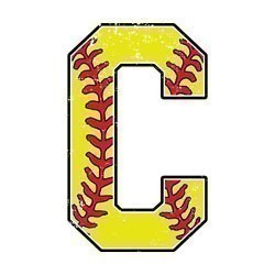 Softball Letter C
